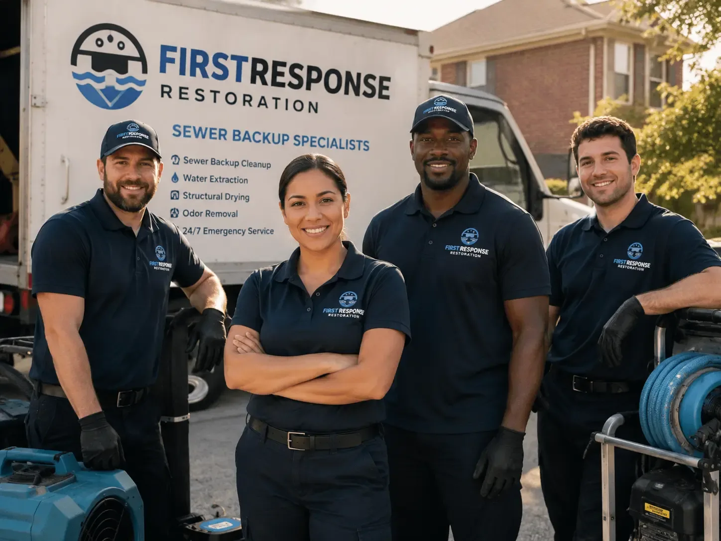 FirstResponse Restoration serving Mantador, ND